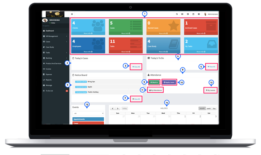 Customer App Features